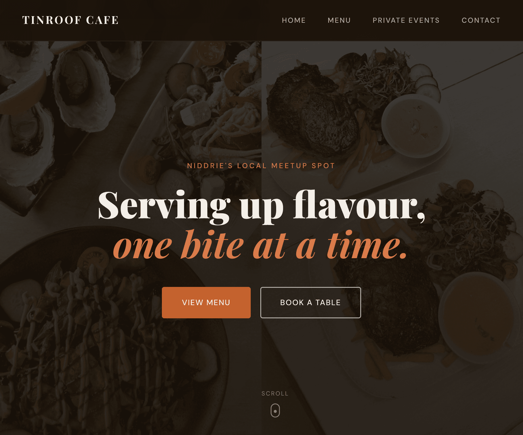 Refreshed website example 2